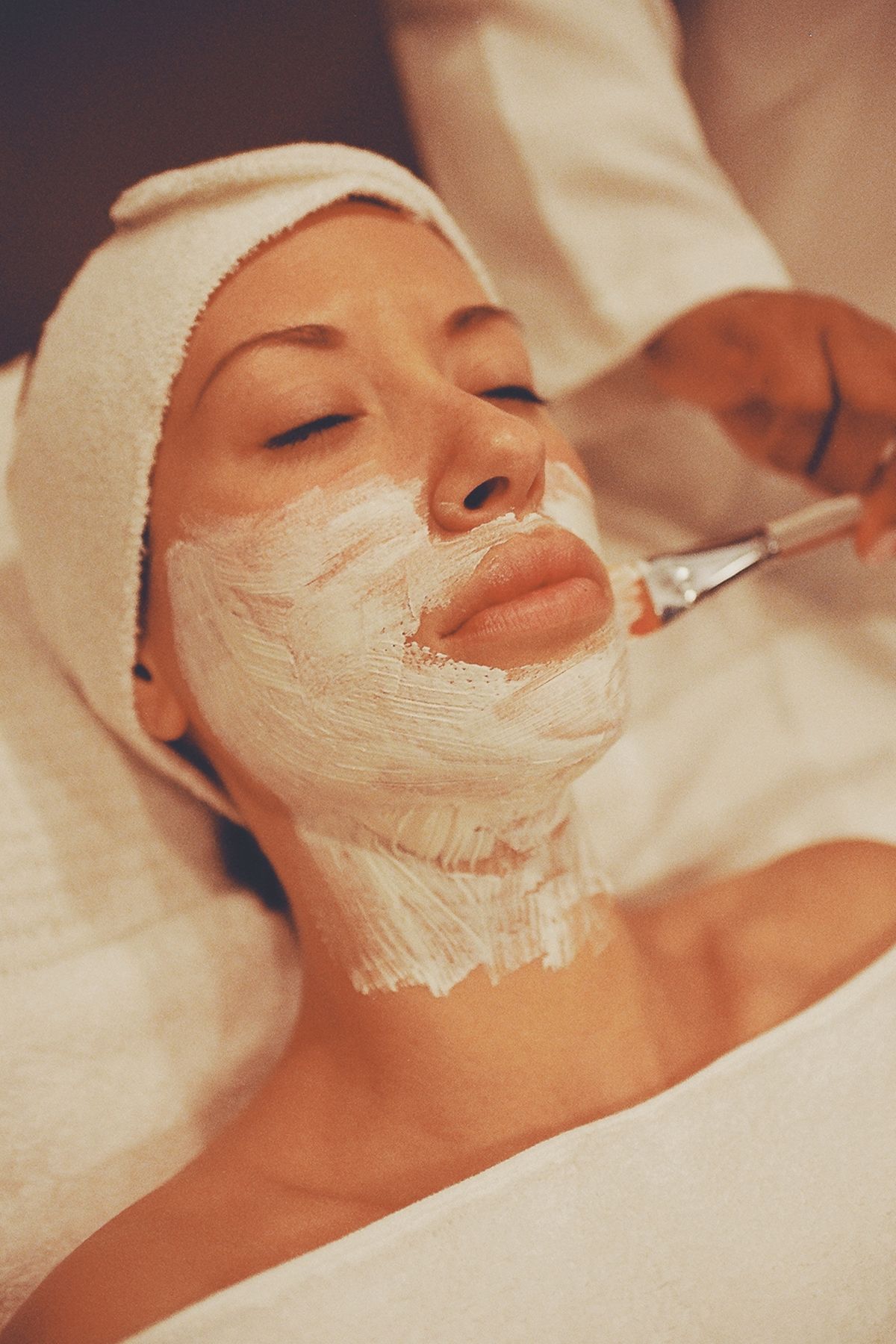Tratamento facial relaxante